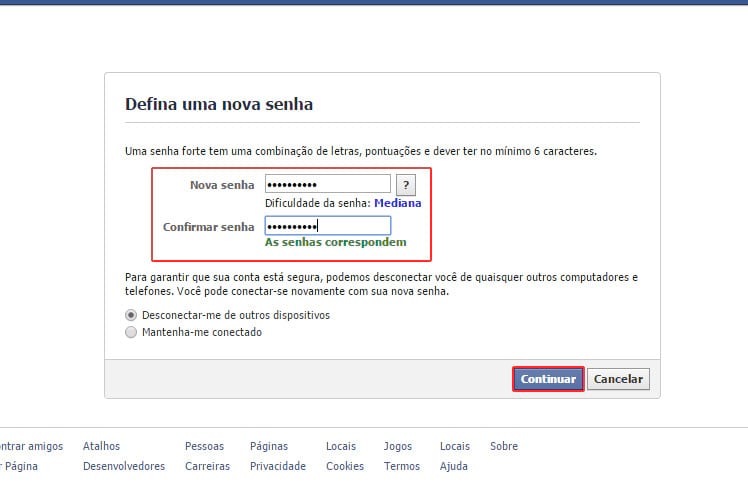 Como Recuperar A Senha Do Facebook