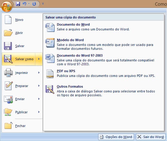 Como Criar Um PDF No Word