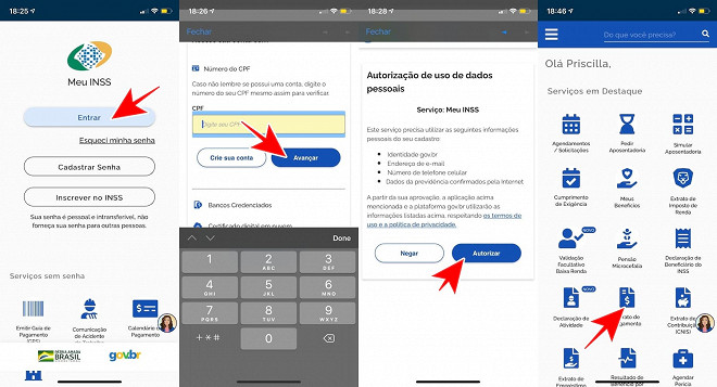 Como Consultar Benef Cio Do Inss Pelo Aplicativo Cpf