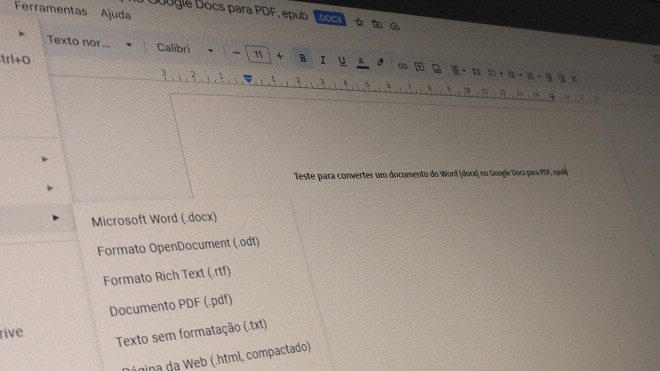 Como Converter Documentos Word Docx Em Pdf Usando O Google Docs