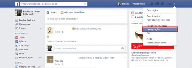 Como impedir que a busca do Google mostre seu perfil do Facebook