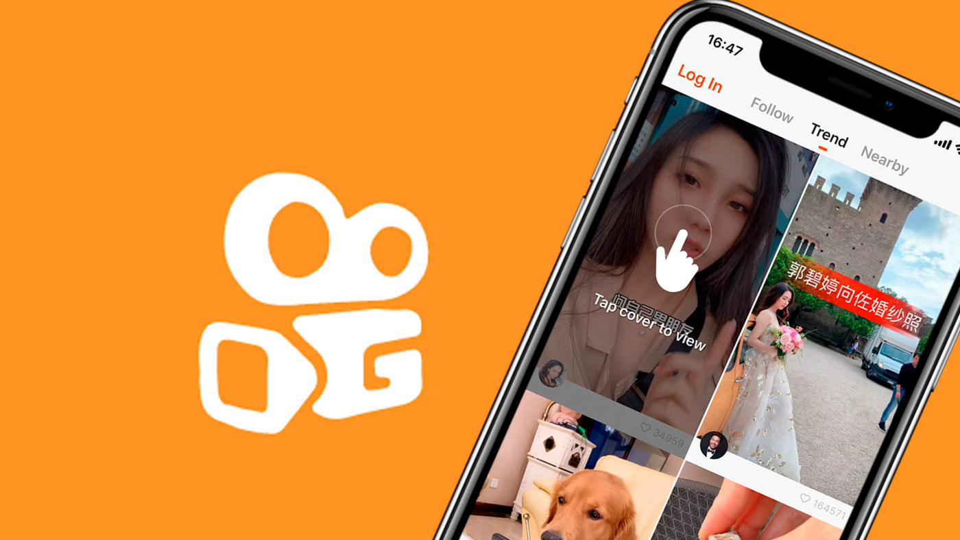 Aplicativo de vídeos curtos, Kwai, lidera o rank de apps