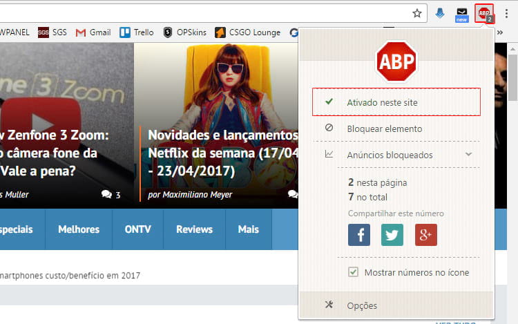 implementa punições aos usuários de AdBlock, diz site