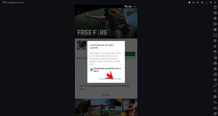 Jogar Garena Free Fire no PC com NoxPlayer