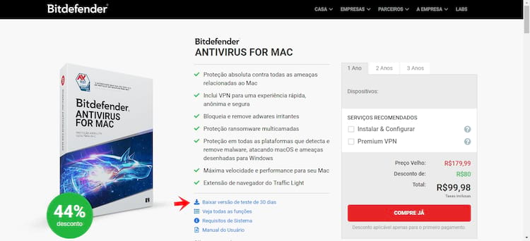 does bitdefender antivirus for mac remove malware