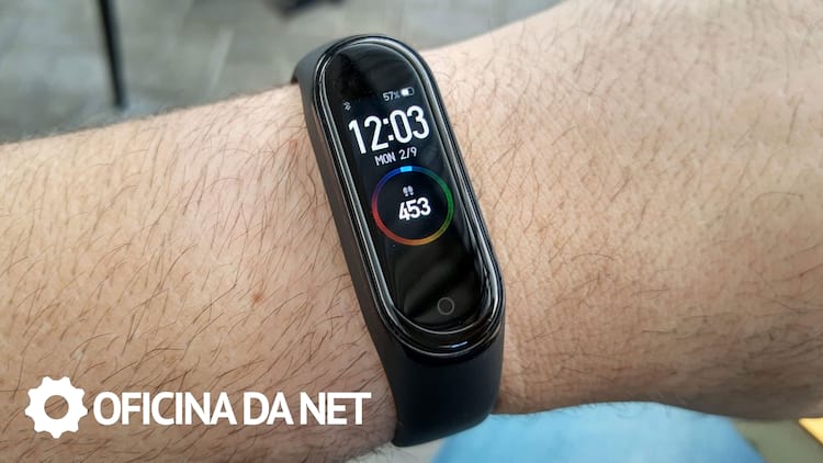 smartwatch mi band 4 preço