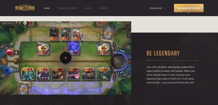 Legends of Runeterra, o jogo de cartas de LoL, entrará em beta aberto dia 24