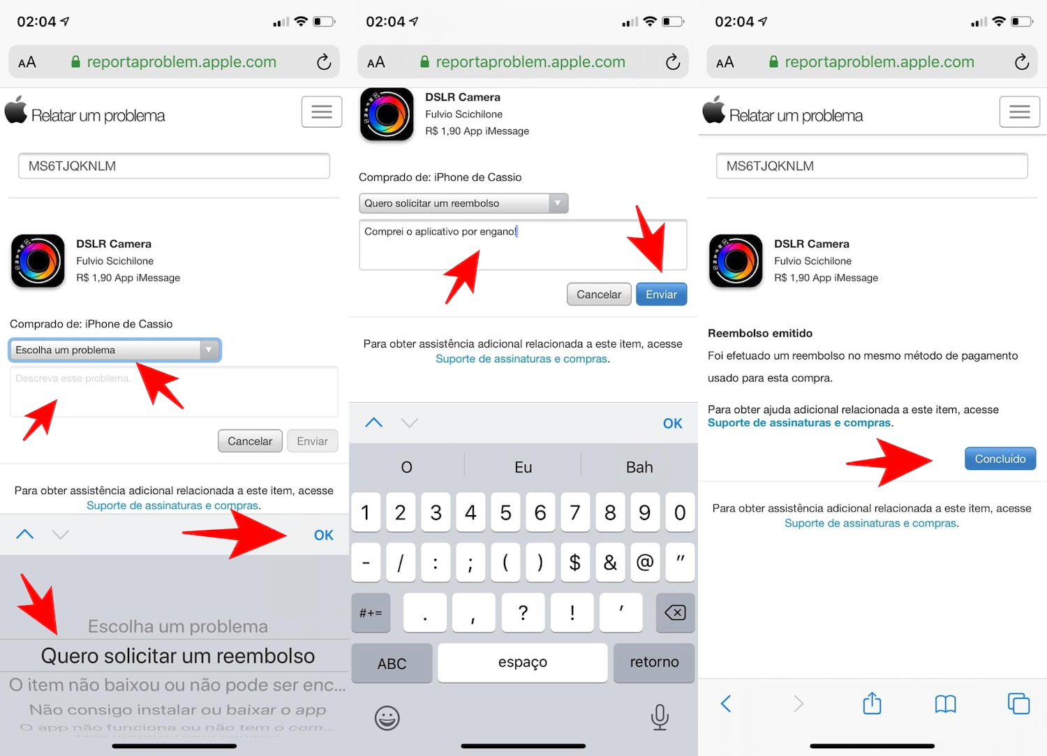 Como pedir reembolso na Apple App Store