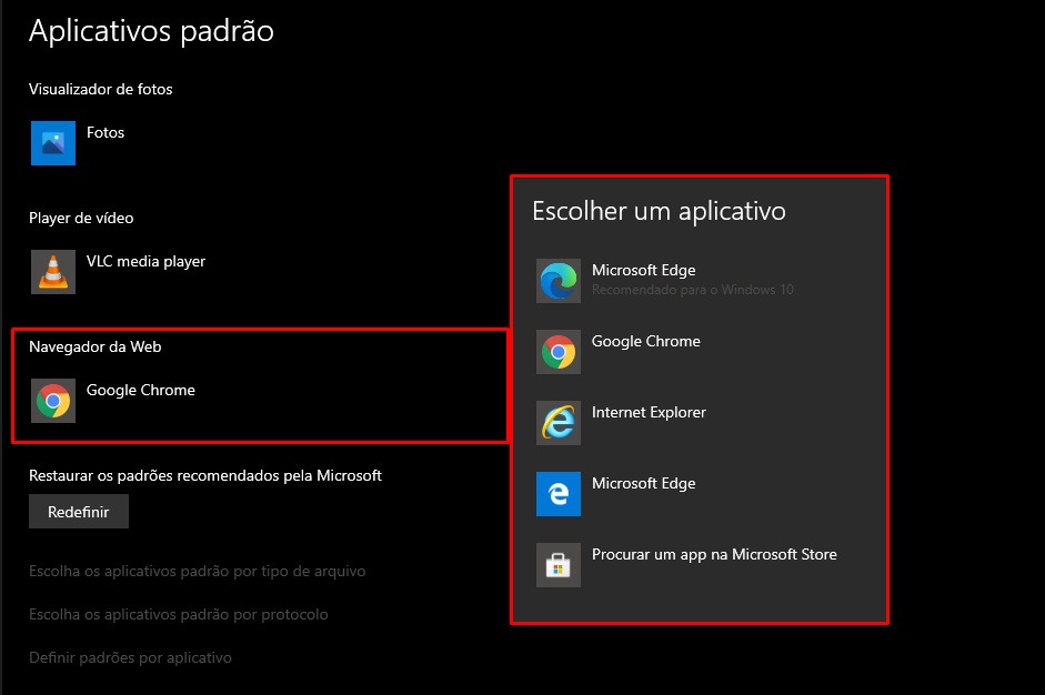 Como escolher apps padrão para abrir links e arquivos no Android?