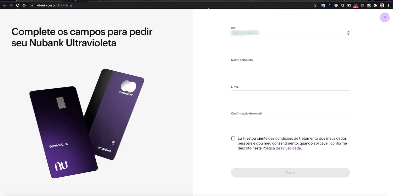 Cartão de crédito Nubank: entenda as diferenças entre o tradicional e o  Ultravioleta - Notícias Concursos