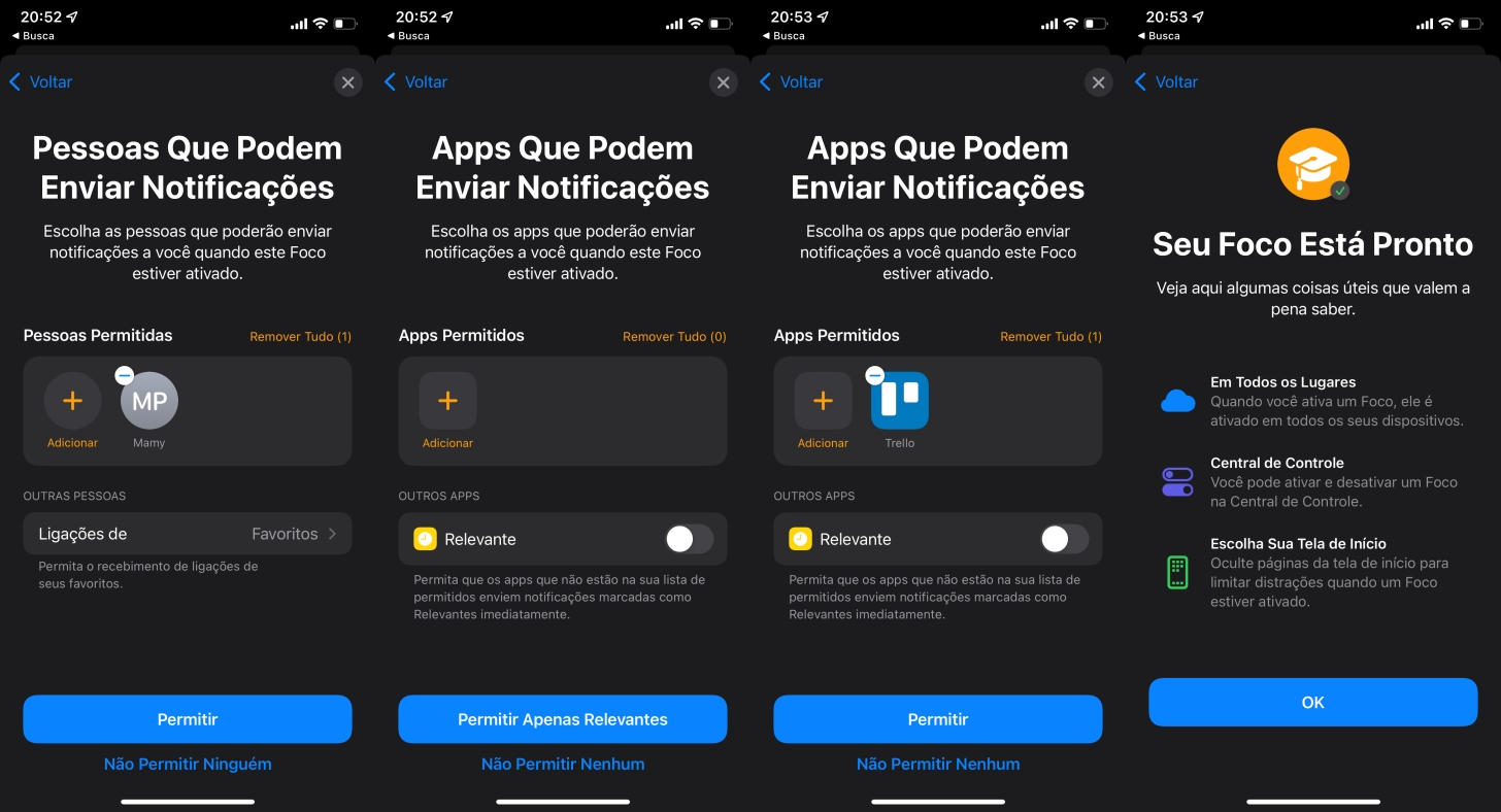 Como ativar e configurar o MODO FOCO EM JOGOS no IOS 15 #ios15