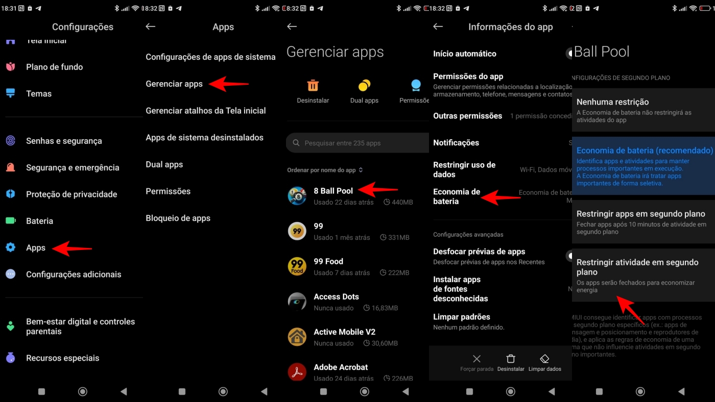 Como recuperar a bateria do celular!😳#dicas #android #bateria