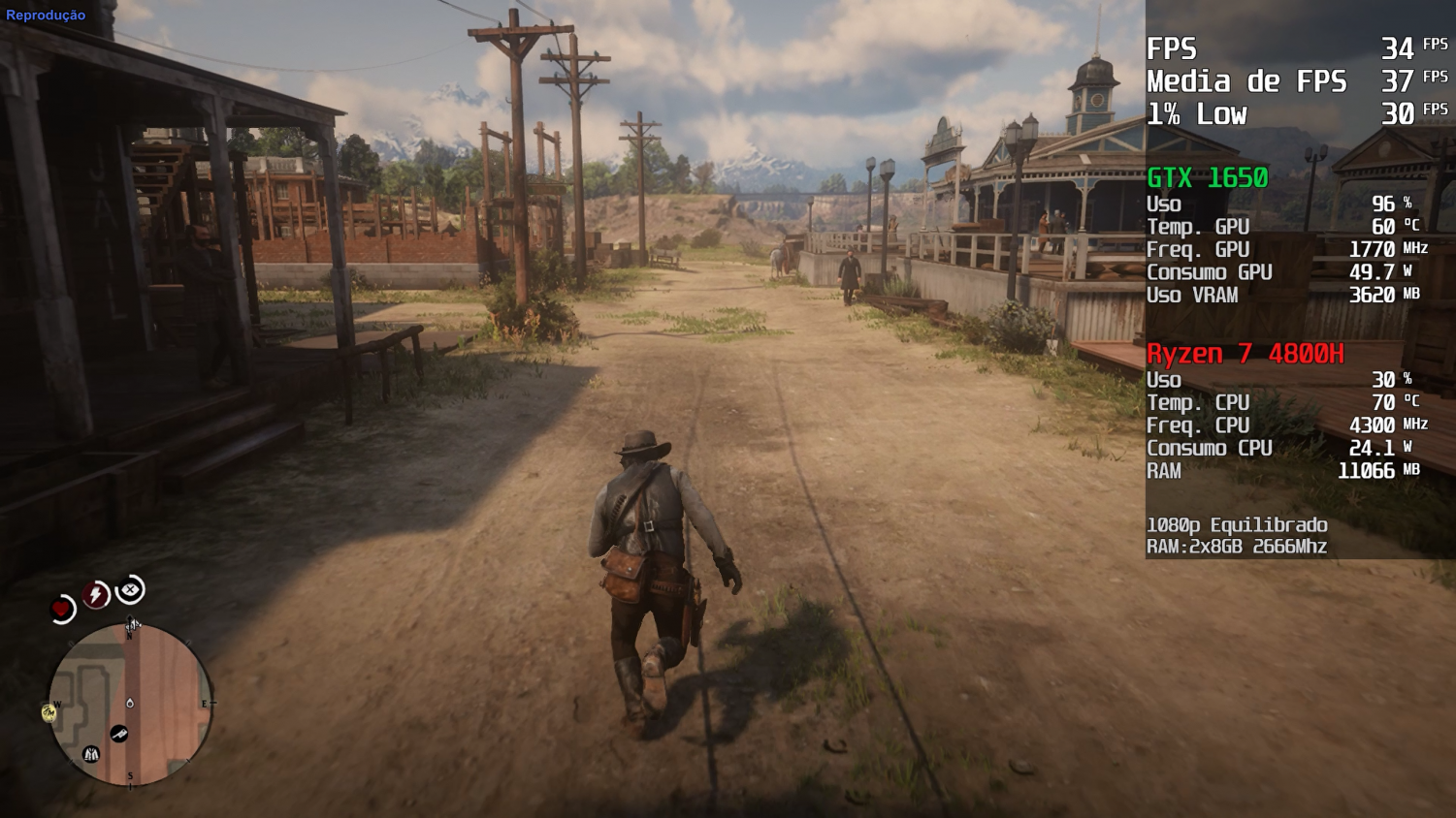 Red Dead Redemption já roda a mais de 100 FPS no PC graças a