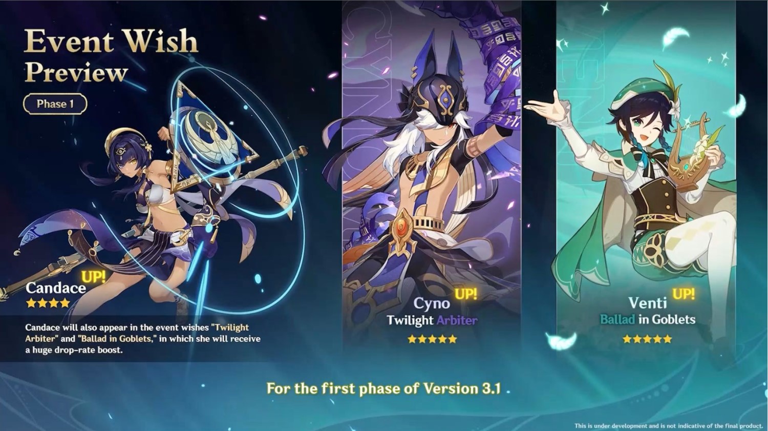 Genshin Impact 3.1: Todas as primogems gratuitas da atualização