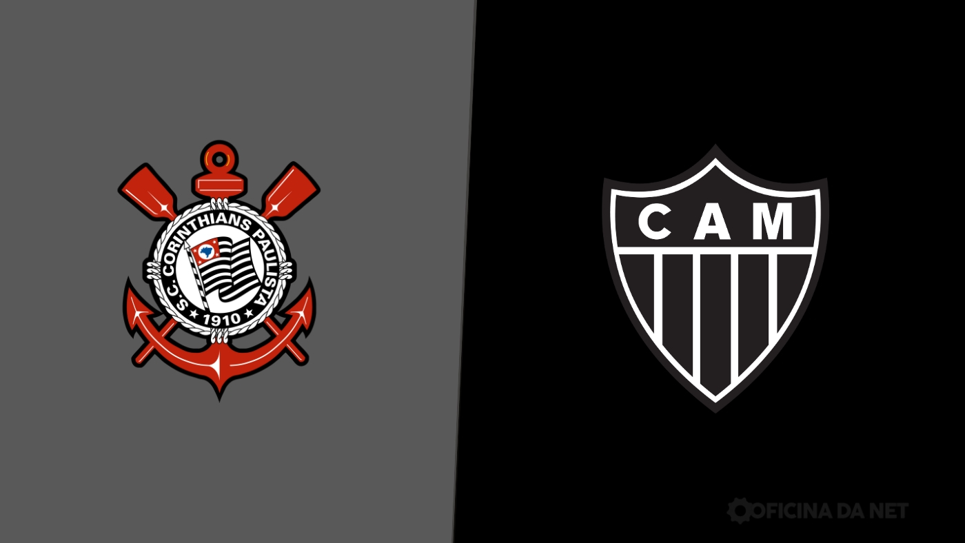 Transmissão Corinthians x Atlético-MG ao vivo: veja onde assistir