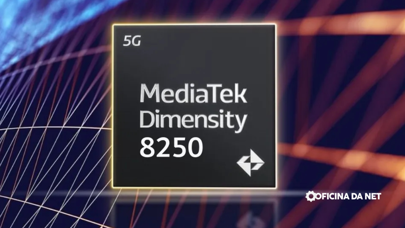 Dimensity 8250 vem com foco em IA para celulares intermediários. Imagem: Oficina da Net