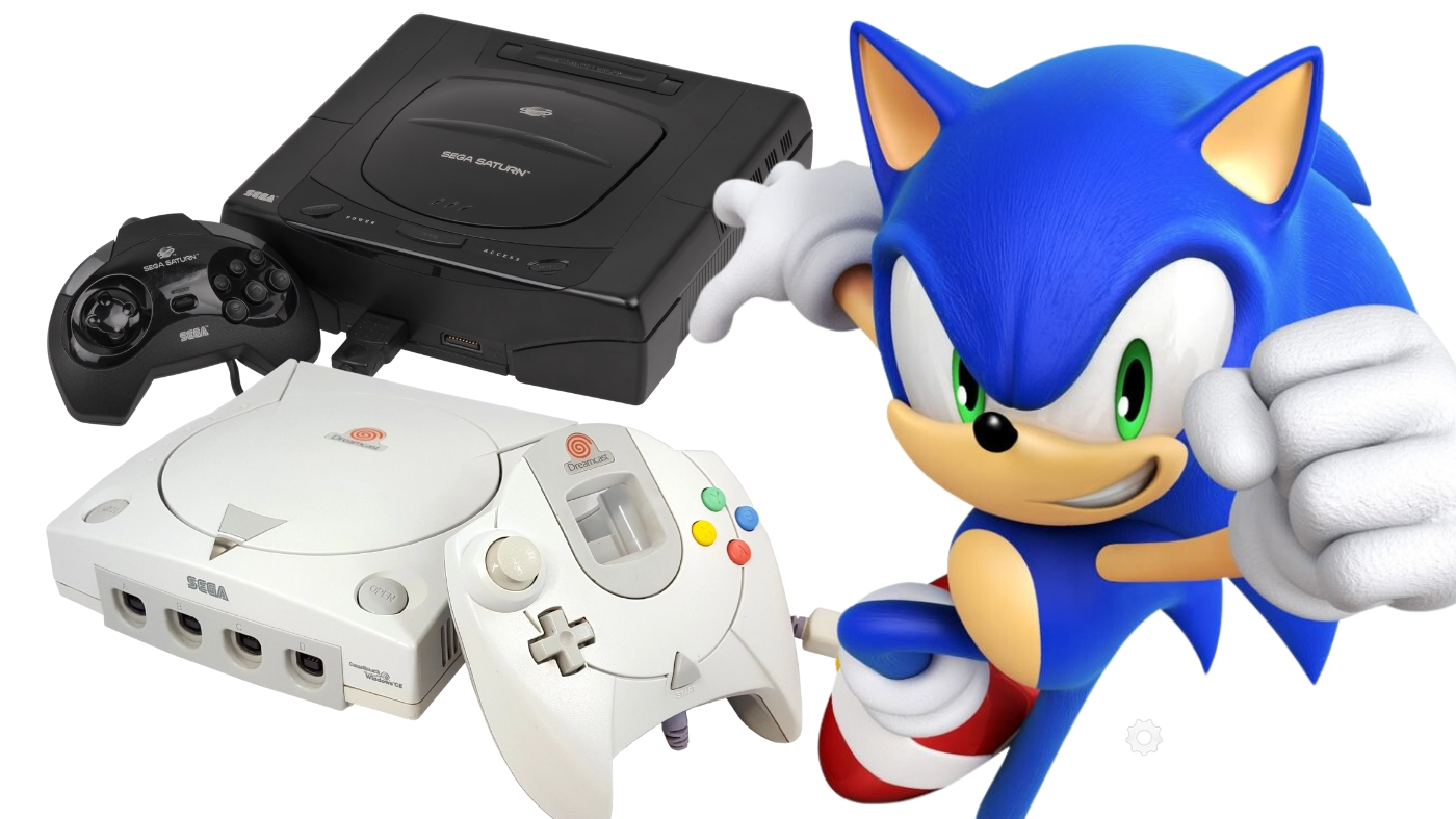 Sega Saturn, Dreamcast e Sonic, o mascote da SEGA