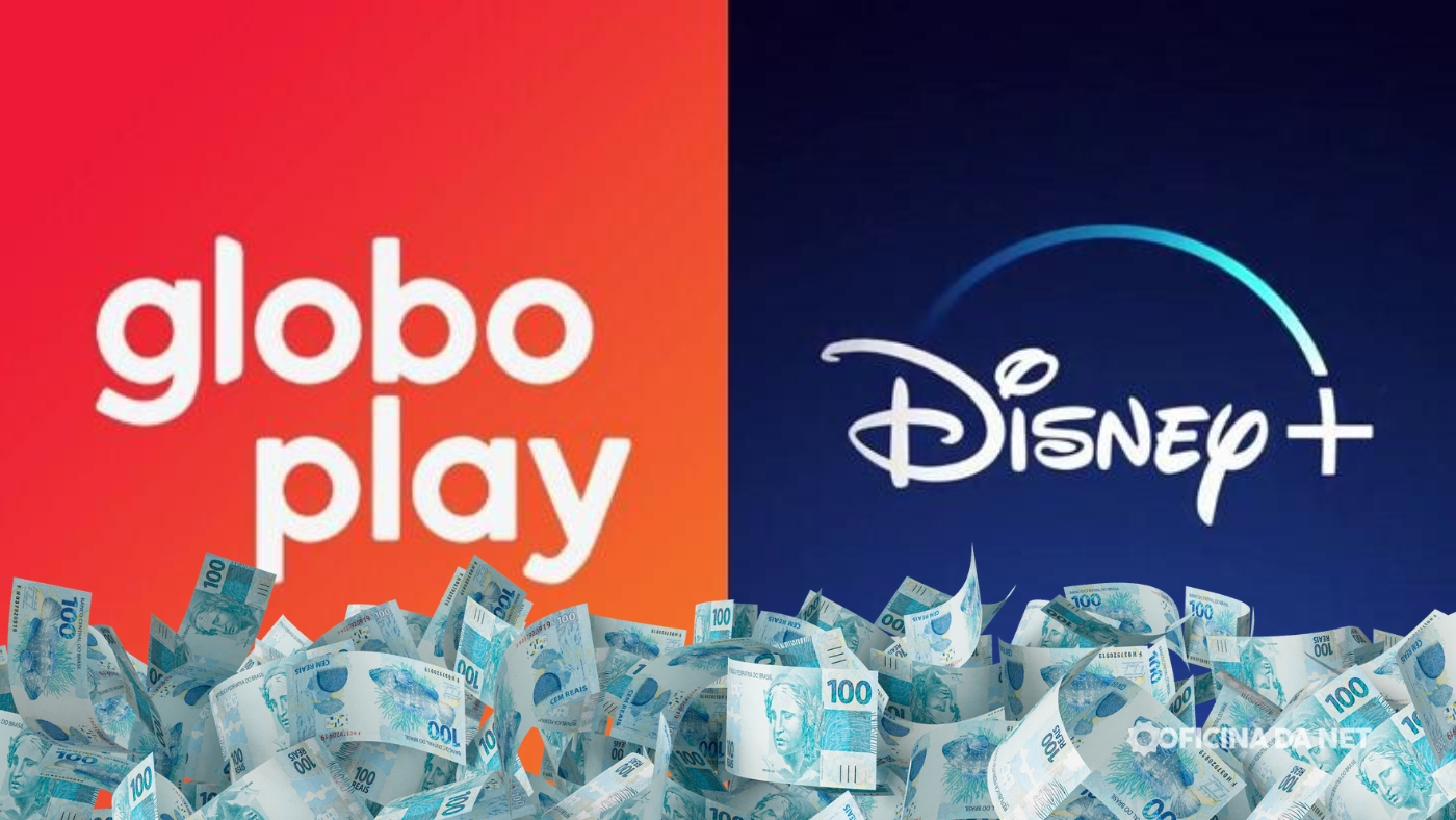 Combo Globoplay com Disney Plus fica 92% mais caro