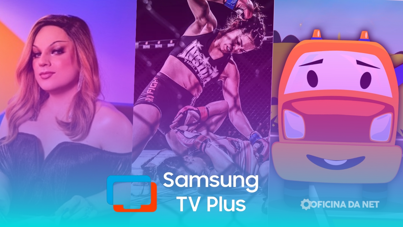 3 novos canais chegam ao Samsung TV Plus