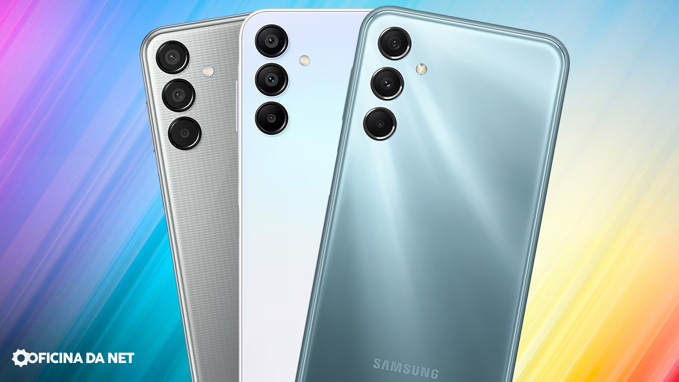 Celulares Samsung com telas AMOLED
