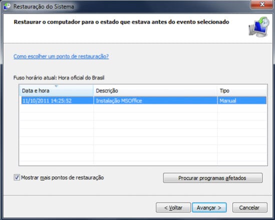 Como Criar Um Ponto De Restauração De Sistema No Windows 7 0328