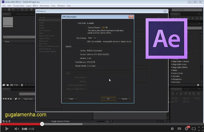 cuda 5.0 after effects cc download