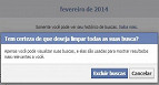 Como apagar o registro de buscas no Facebook