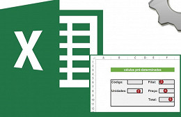 Como fazer o Excel alternar entre células pré-determinadas automaticamente