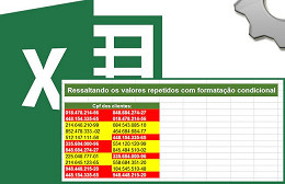 Achando valores repetidos ou exclusivos com formatação condicional no Excel