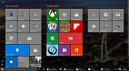 Usando menu estilo Windows 8 no Windows 10