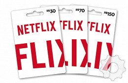 Chegaram os cartões pré-pago de Netflix