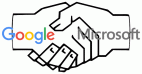 Google e Microsoft selam acordo de paz