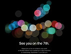 Apple confirma evento para 7 de setembro