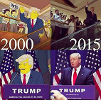 Os Simpsons estavam certos: Trump será o novo presidente dos EUA