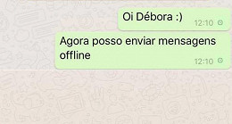 Donos de iPhone finalmente podem enviar mensagens no WhatsApp mesmo sem internet