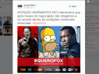 Clientes da Sky tem direito a desconto por cortes nos canais Fox