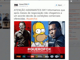 Clientes da Sky tem direito a desconto por cortes nos canais Fox