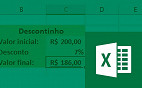 Como calcular porcentagem no Excel