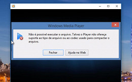 Não foi possível executar o arquivo, saiba como acabar com este problema no Windows Media Player