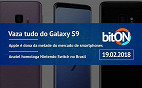 bitON 19/02 - Vaza tudo do Galaxy S9 | Apple rende 50% do mercado de celulares | Anatel homologa Switch