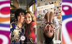 Instagram libera para stories efeito de fundo desfocado