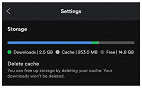 Spotify adiciona recurso para excluir o cache sem perder seus downloads 