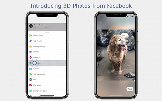 Facebook passa a permitir postagem de fotos 3D.