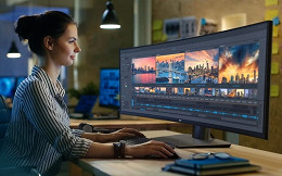 Dell anuncia monitor ultra-wide com resolução QHD