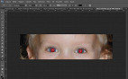 Como corrigir olhos vermelhos no Photoshop?