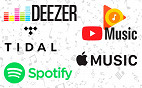 Serviços de Streaming de Música, Qual a melhor escolha hoje? Spotify, Deezer, Google Play Music, Tidal ou Apple Music