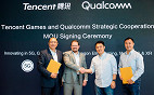 Qualcomm e Tencent firmam parceria em jogos para smartphones gamers