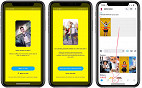 Snapchat traz recurso que permite inserir um rosto em vídeos curtos