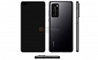 Esse é o possível design final do Huawei P40