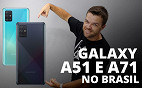 Galaxy A51 e A71 vieram para melhorar o que já era bom e corrigir defeitos